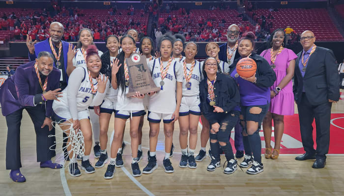 Pikesville's girls basketball championship dynasty continued Saturday at the University of Maryland. The Panthers won their fourth consecutive MPSSAA Class 1A state title with a 48-39 win over Southern-Garrett.